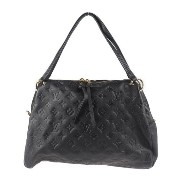 Louis Vuitton Pontyu PM Shoulder Bag Monogram Handbag Black - Picture 1 of 9